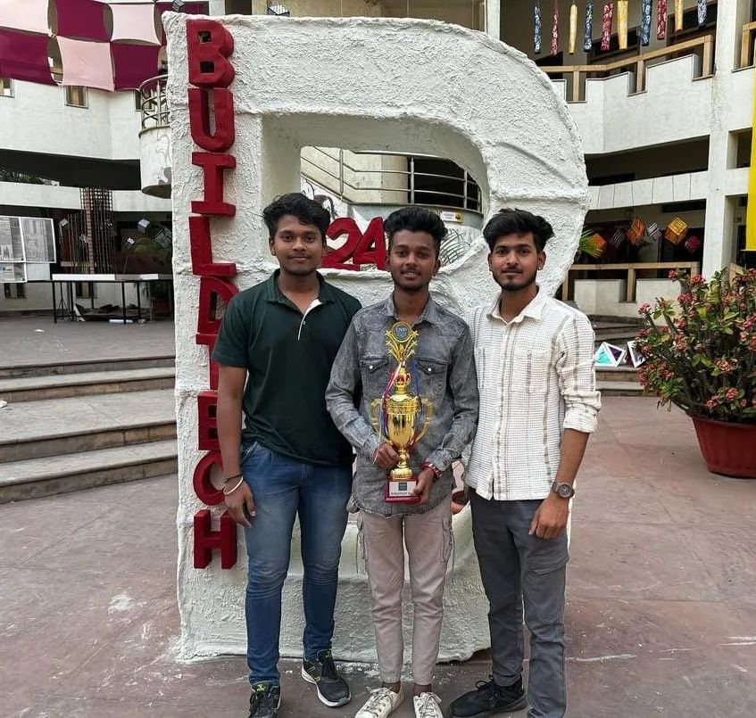 Congratulations to our young guns from.2nd year B.arch on securing 2nd prize in Build Tech competition hosted by D.Y.Patil COA, Akurdi, Pune